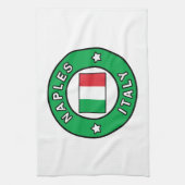 ナポリ・イタリア キッチンタオル (縦)