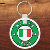 ナポリ・イタリア キーホルダー (正面)