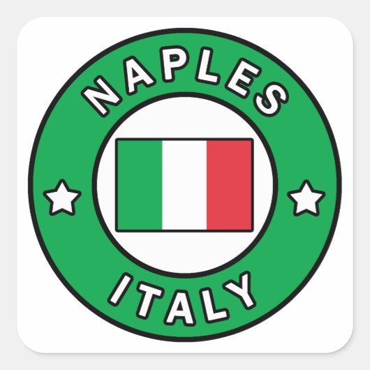 ナポリ・イタリア スクエアシール (正面)
