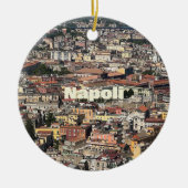 ナポリ,イタリア セラミックオーナメント (正面)