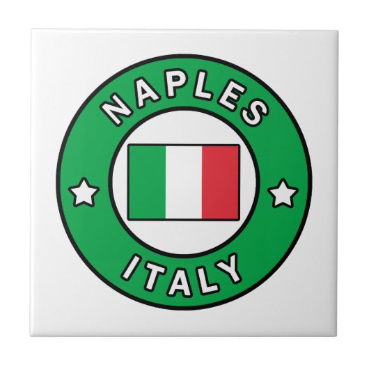 ナポリ・イタリア タイル (正面)