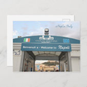 ナポリ,イタリア, ナポリ, 写真撮影, ポストカード (正面/裏面)