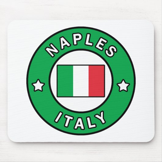 ナポリ・イタリア マウスパッド (正面)