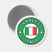ナポリ・イタリア マグネット (正面/裏面)