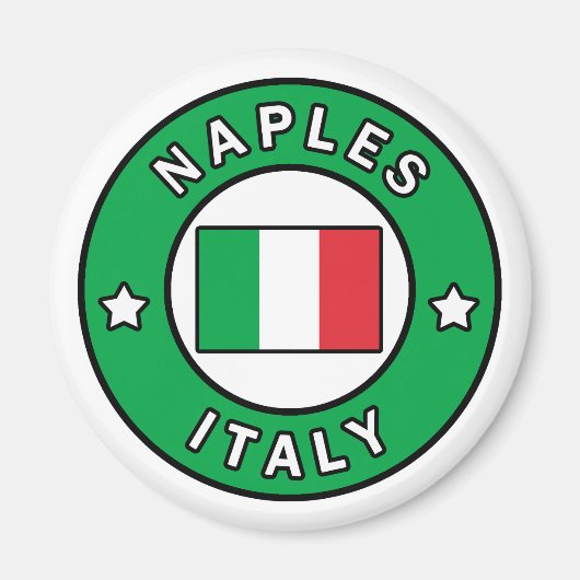 ナポリ・イタリア マグネット (正面)