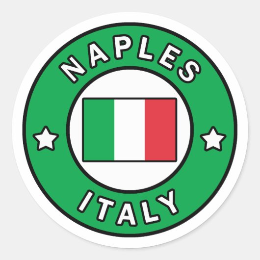 ナポリ・イタリア ラウンドシール (正面)