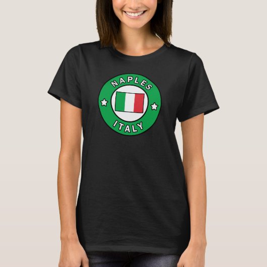 ナポリ・イタリア Tシャツ (正面)