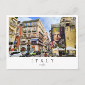 ナポリ，カンパニアの首都，イタリアのはがき ポストカード (正面)