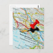 ナポリ(ナポリ),イタリア ポストカード (正面/裏面)