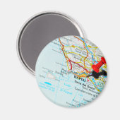 ナポリ（ナポリ），イタリア マグネット (正面/裏面)