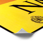 ナポリ（ナポリ）ヴィンテージ旅行ポスター ポスター (角)