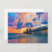 ナポリ、フロリダの風光明媚な写真 (正面/裏面)