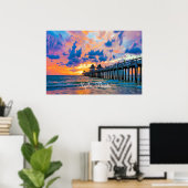 ナポリ、フロリダの風光明媚な写真、 ポスター (ホームオフィス)