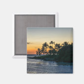 ナポリ、フロリダの風光明媚な海岸線、 マグネット (正面/裏面)