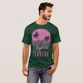 ナポリ フロリダ州 オーバーサイズ Tシャツ (正面フル)