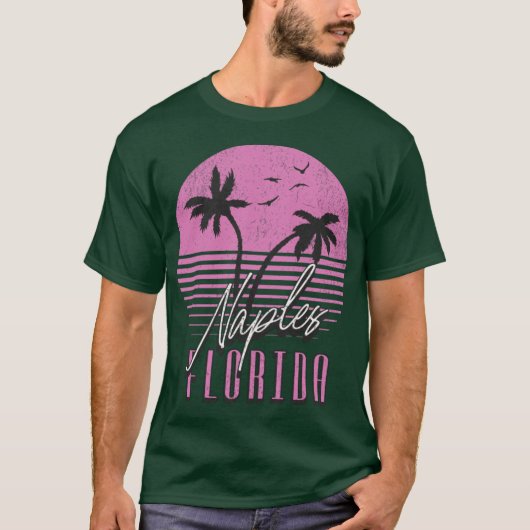 ナポリ フロリダ州 オーバーサイズ Tシャツ (正面)