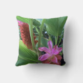 ナポリ・フロリダ熱帯花 クッション (裏面)