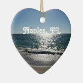 ナポリ、フロリダ セラミックオーナメント (右)