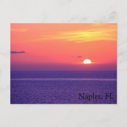 ナポリ（フロリダ） ポストカード (正面)