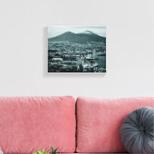 ナポリ・ベスビウス キャンバスプリント (インサイチュ (リビング))