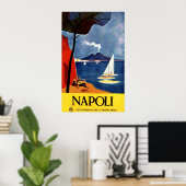 ナポリ ポスター (ホームオフィス)