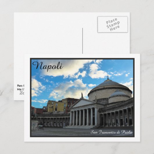ナポリ ポストカード (正面/裏面)