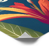 ナポリ・ヴェスビウス ポスター (角)