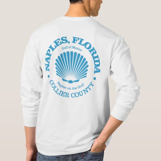 ナポリFl (シーシェル) Tシャツ (裏面)