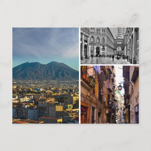 ナポリItalyはがき ポストカード (正面)