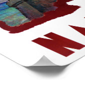 ナポリItalyヴィンテージ旅行ポスター復元 ポスター (角)