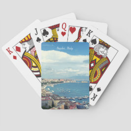 ナポリItaly写真海岸線 トランプ