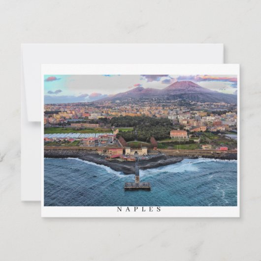 ナポリItaly季節のグリーティングカード シーズンカード (正面)