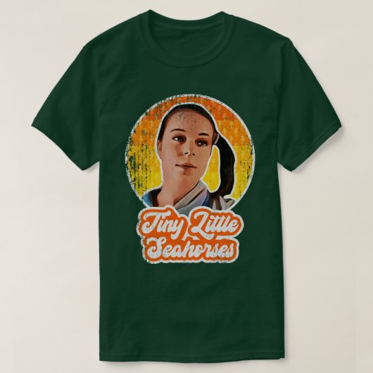 ナポレアダイナマイト小さなシーホース気を散らす Tシャツ (デザイン正面)