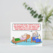 ナポレオンいくつかのナッツ精神科医 ポストカード (スタンド正面)