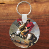 ナポレオンがアルプスのキーチェーンを横断 キーホルダー (正面)