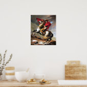 ナポレオンがアルプスのポスターを渡る ポスター (キッチン)