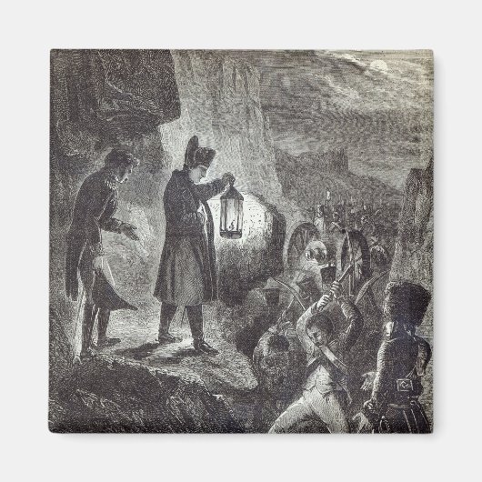 ナポレオンがランヌ砲を追い出す マグネット (正面)