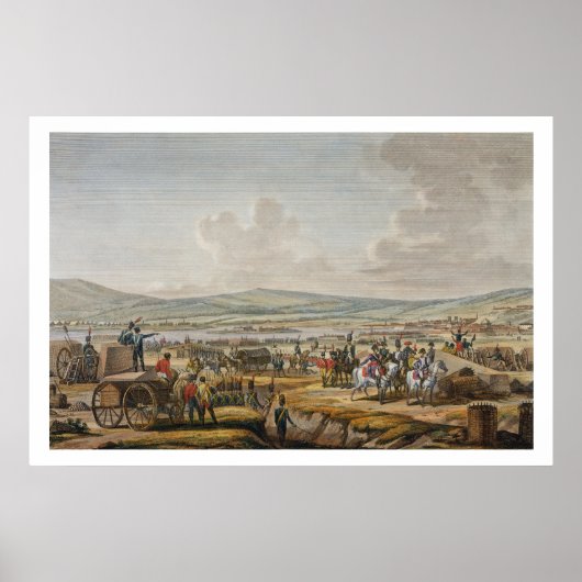 ナポレオンが率いるダンツィヒの攻城作戦を訪問 ポスター (正面)