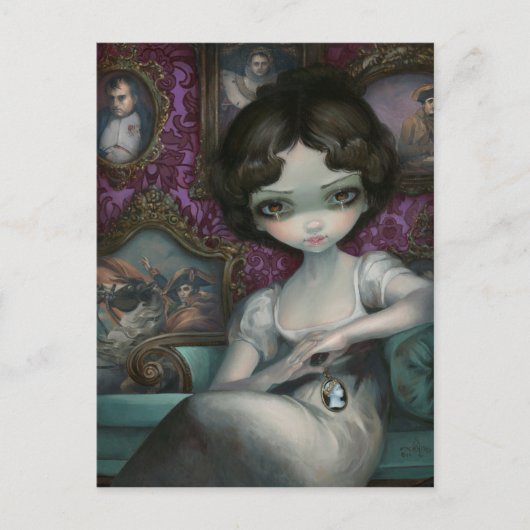 「ナポレオンとジョセフィン」ポストカード ポストカード (正面)