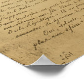 ナポレオンによる兵士への指示 ポスター (角)