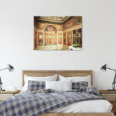 ナポレオンのバスルームのインテリア、1807年に建てられた キャンバスプリント (インサイチュ (寝室))