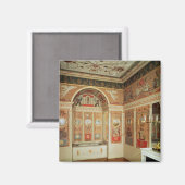 ナポレオンのバスルームのインテリア、1807年に建てられた マグネット (正面/裏面)