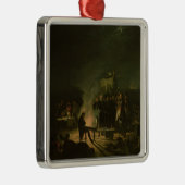 ナポレオンのビバーク戦場の戦いのI メタルオーナメント (右)