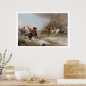 ナポレオンのペリルBrienne-le-Chateau, c.1891 (oi) ポスター (キッチン)