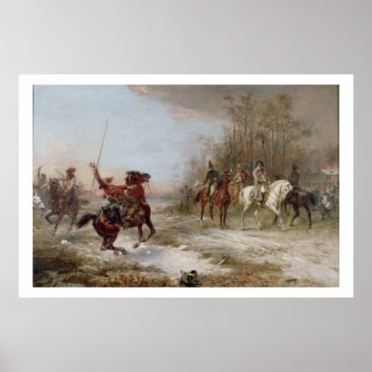 ナポレオンのペリルBrienne-le-Chateau, c.1891 (oi) ポスター (正面)