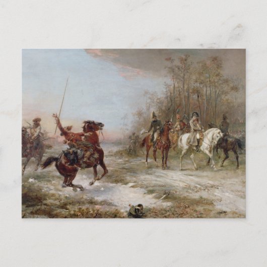 ナポレオンのペリルBrienne-le-Chateau, c.1891 (oi) ポストカード (正面)