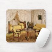 ナポレオンの寝室のインテリアI 1800-03年 マウスパッド (マウス)