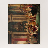 ナポレオンの戴冠及びジョセフィンの冠飾り ジグソーパズル (縦)