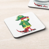 ナポレオンの格好をした漫画の暴政レックス。 コースター (左側)