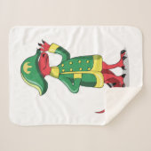 ナポレオンの格好をした漫画の暴政レックス。 シェルパブランケット (正面(横))